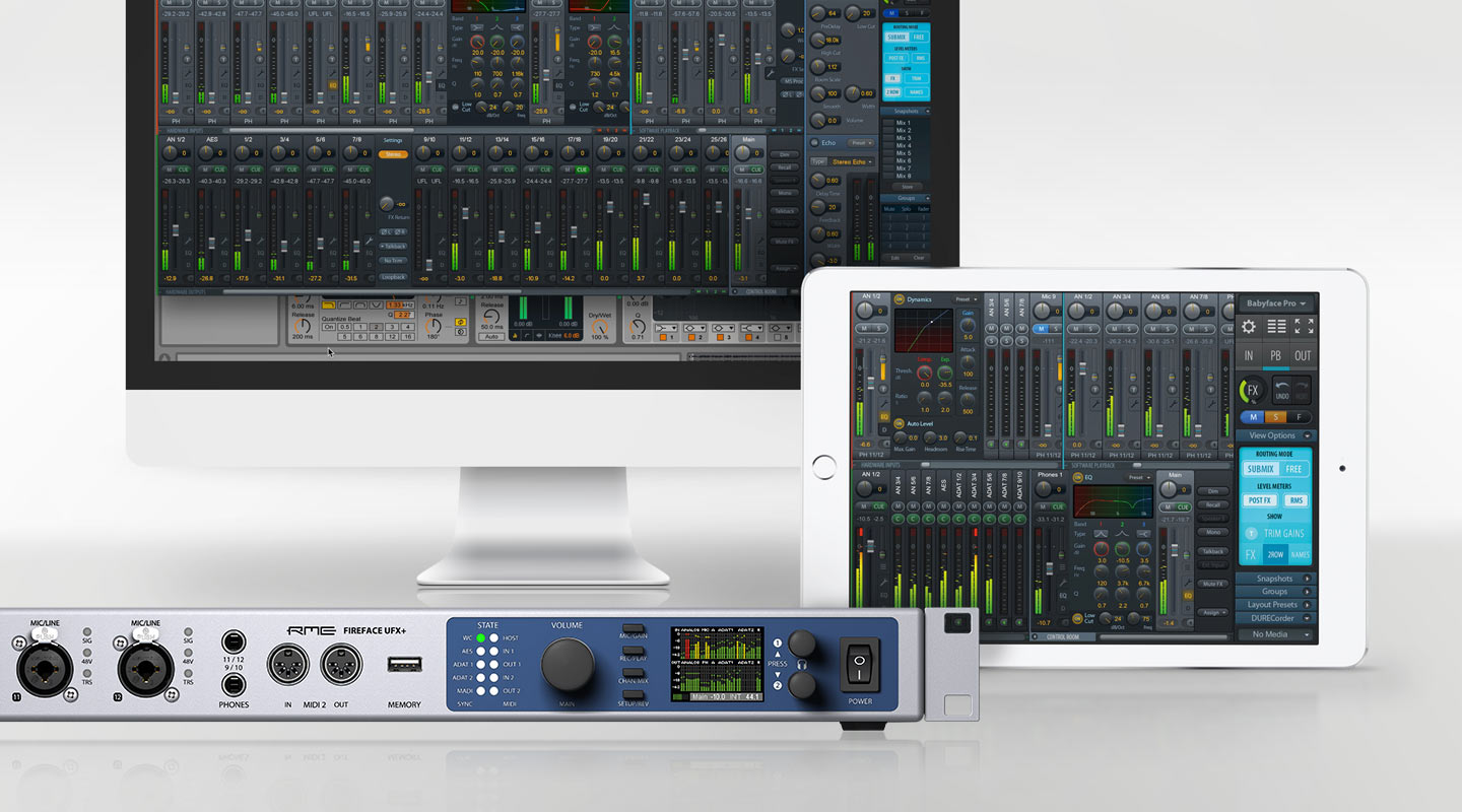 RME Audio | TotalMix FX flexible Routing and Mixing Software - rme 
