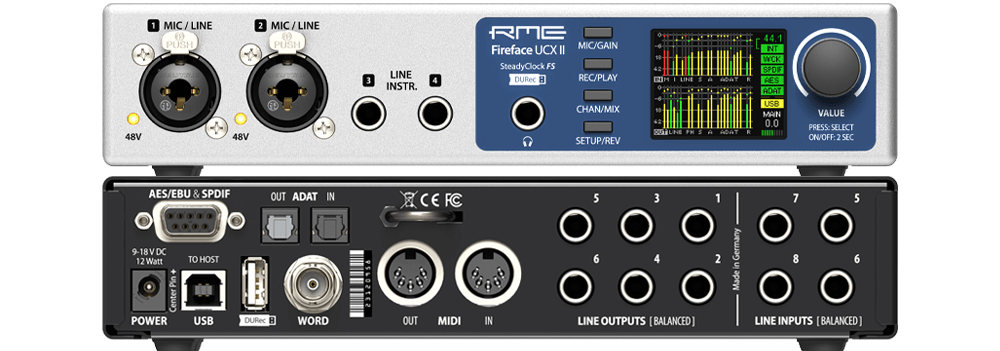 RME fireface UCX ラックマウントセット - DTM/DAW