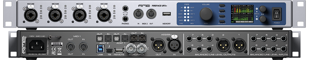 rme fireface ufx audio interface
