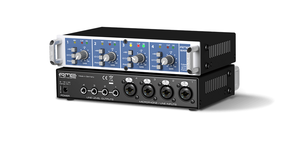 QuadMic II - RME Audio Interfaces | Format Converters | Preamps